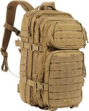 Red Rock Outdoor Gear Assault Pack Coyote Tan 28L MOLLE 9.5”W x 18”H x 9.5”D