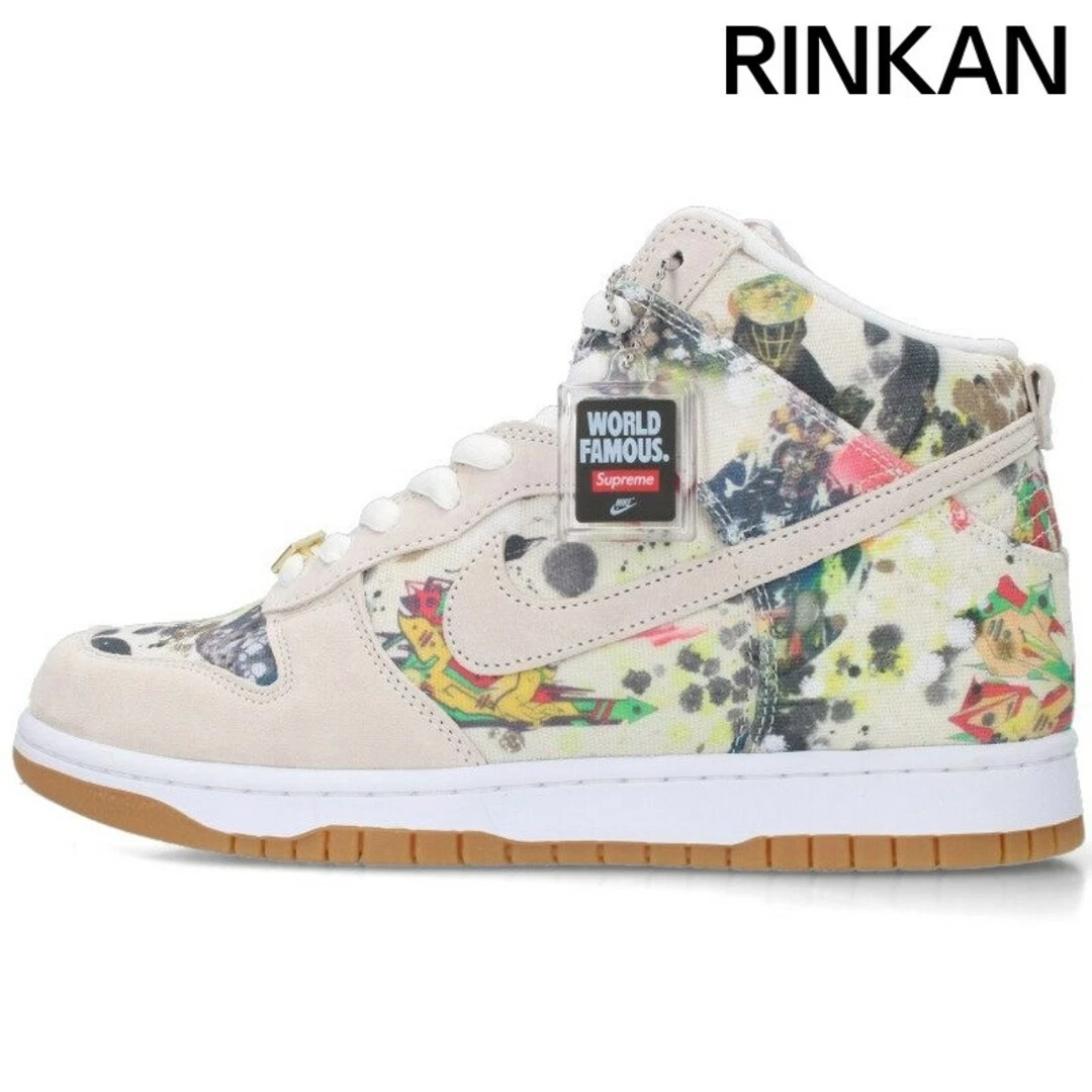 Baskets montantes Nike x Supreme 23AW SB Dunk High OG QS Rammellzee FD8779 100 hommes 5