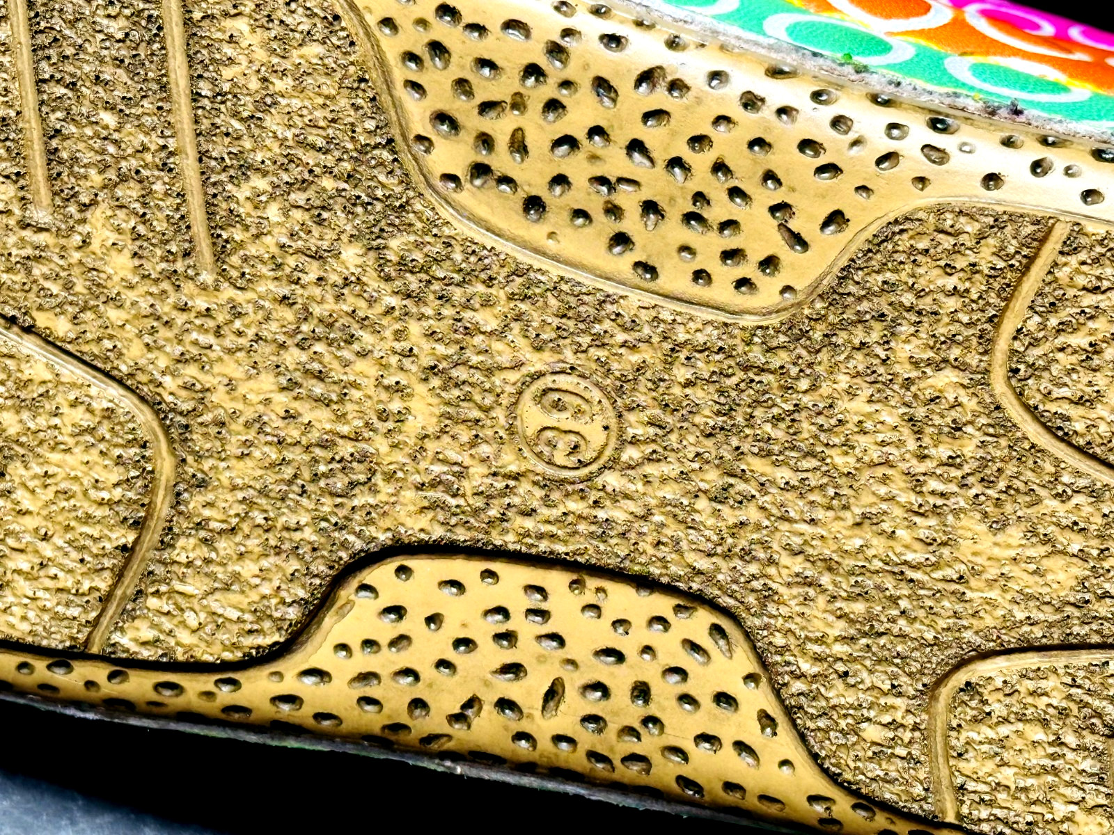 Soffia Rainbow Strap Bubble Pattern Leather Sanda… - image 11