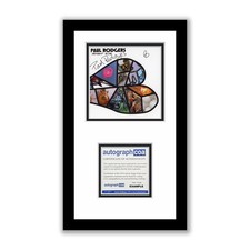 Bad Company Paul Rodgers Autographed Signed Framed CD Midnight Rose ACOA