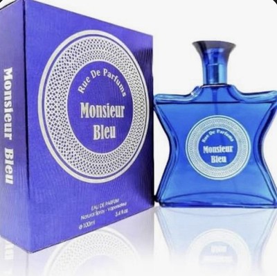 Rue De Parfums Monsieur Bleu Eau de Parfum Spray 3.4 fl oz 100ml Regular Size
