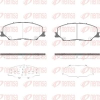 Bremsbelagsatz Scheibenbremse Remsa 1975.04 FüR Isuzu Max 3 Tfr Tfs Ddi TFR87