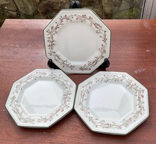 ETERNAL BEAU Johnson Bros 15.5cm Starter, Salad, Bread, Cake plates x 3