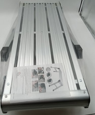 Work Platform Step Ladder Heavy Duty Foldable Aluminum Platform 330 LBS Capacity