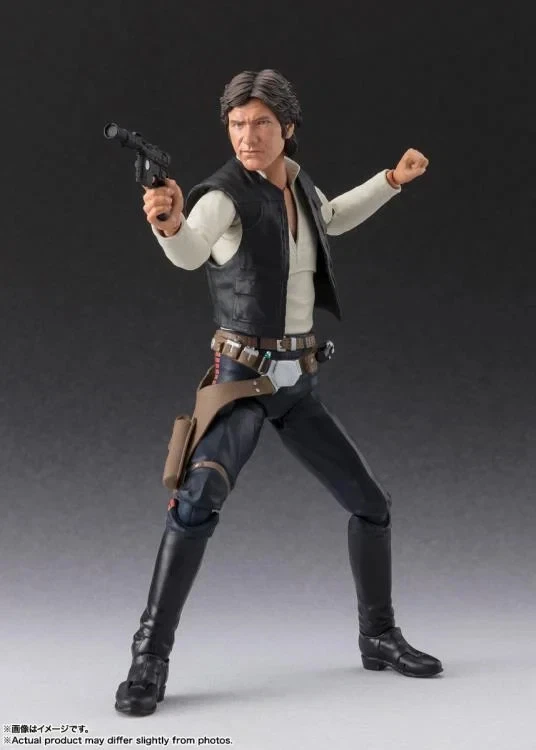 S.H.Figuarts Star Wars Han Solo Action Figure ( New Hope ) - Image 4 of 4