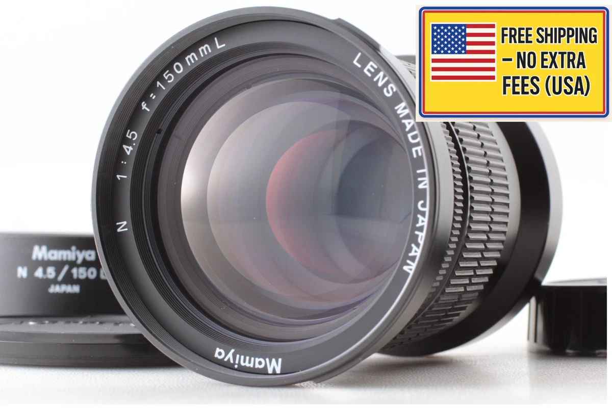 Mamiya f/4.5 Camera Lenses 150mm Focal for sale | eBay