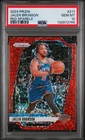 2024 PANINI PRIZM RED SPARKLE #217 JALEN BRUNSON PSA 10