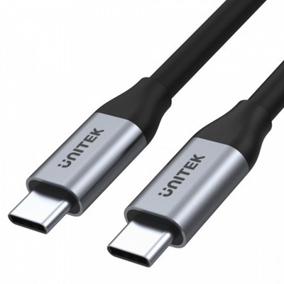 4894160046307 USBC Cable PD 100W 5Gbps 4K60, 2m, M/M; C14091AB UNITEK