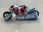 1982 GoBots 3" Cy-Kill Red Blue Bike Figure Tonka Bandai Vintage Complete MR-01