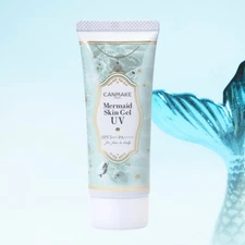 Sunscreen CICA Brightens CANMAKE Mermaid Skin Gel UV SPF 50+ PA++++ C01 Mint 40g