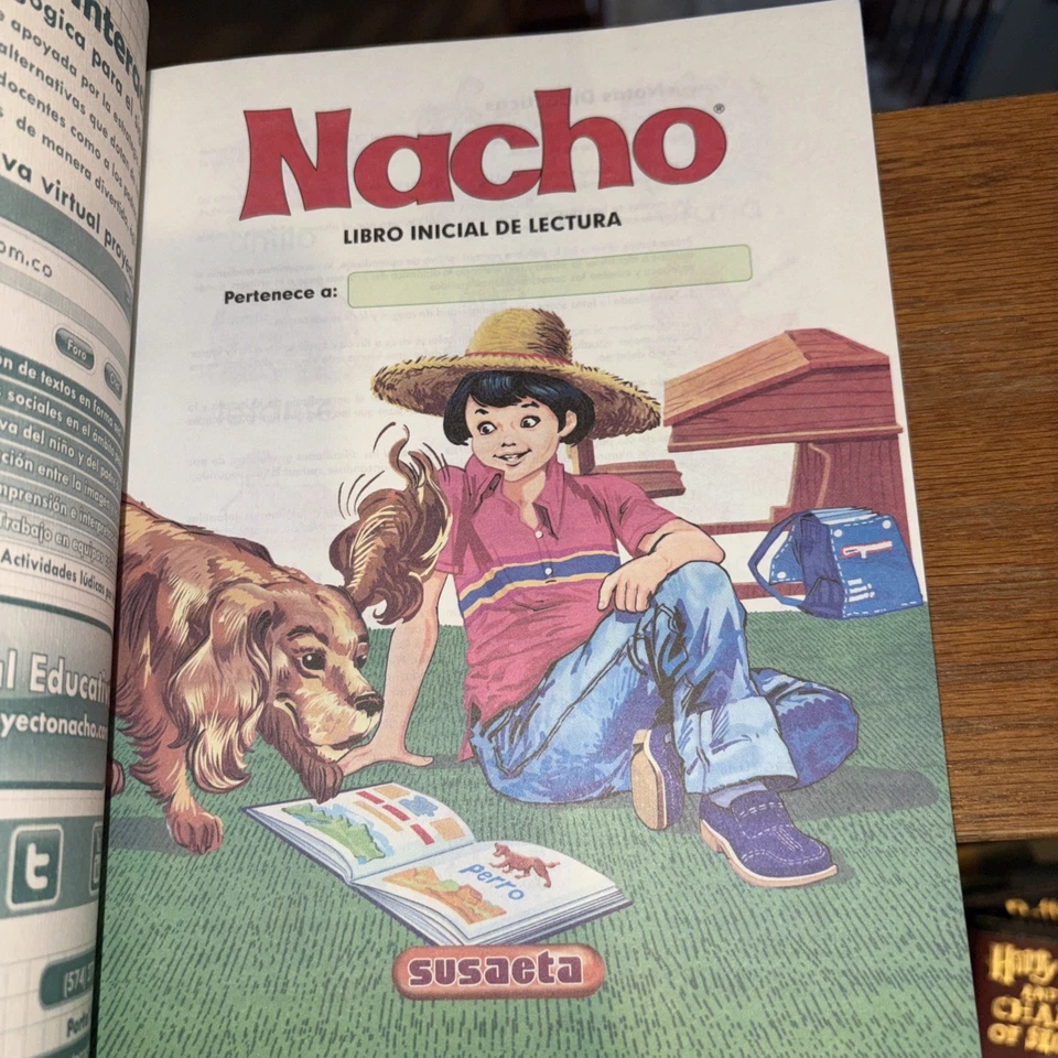 Nacho: Libro Inicial de Lectura (Coleccion Nacho) (Spanish Edition) - perfec... - Image 3 of 4