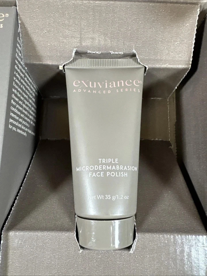 EXUVIANCE Triple Microdermabrasion Face Polish Glycolic Acid Papaya Enzyme 2 Pc - Image 4 of 4