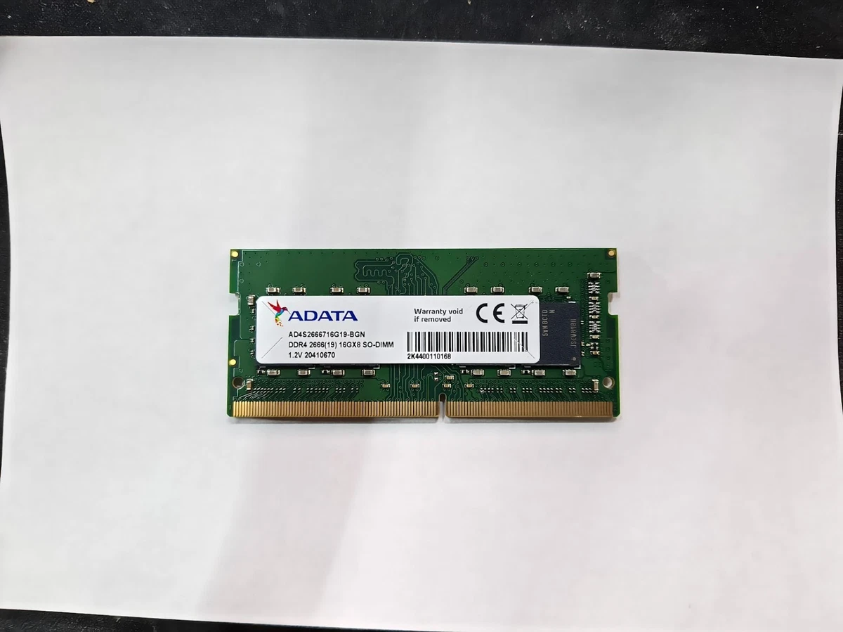 ADATA DDR4 SDRAM 16 GB Total Capacity Memory (RAM) for sale | eBay