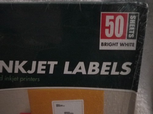 SKILCRAFT 7530015144905 Recycled Laser & Inkjet 1500 Labels 2/3" x 3 7/16" - Picture 3 of 4