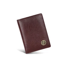 Livinwise Genuine Leather Card Holder Wallet Man & Women  RFID Protected 6 Slots