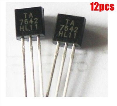 12Pcs TA7642 7642 TO92 Single Radio Ic New wc