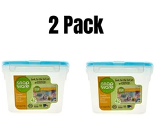 Snapware 4.7 Cup / 1.1L Plastic Spill Proof Food Storage Container With Lid NEW!