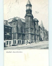 Pre-1907 CITY HALL Haverhill Massachusetts MA d/20 A3325