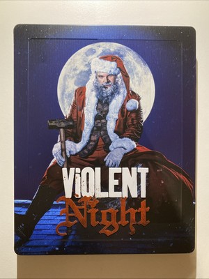 Violent Night | 4k UHD + Blu-ray | Steelbook  Neuwertig  (siehe Beschreibung)