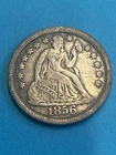New Listing1856-P SEATED LIBERTY DIME