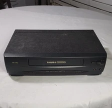 Philips Magnavox VHS VCR Video Cassette Recorder Player - #VRZ220AT21 TESTED 