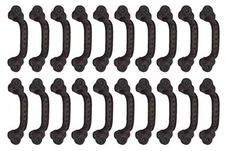20 Rustic Cabinet Handle Cast Iron Drawer Pull Door Antique Style 5 1/2" Cabi...