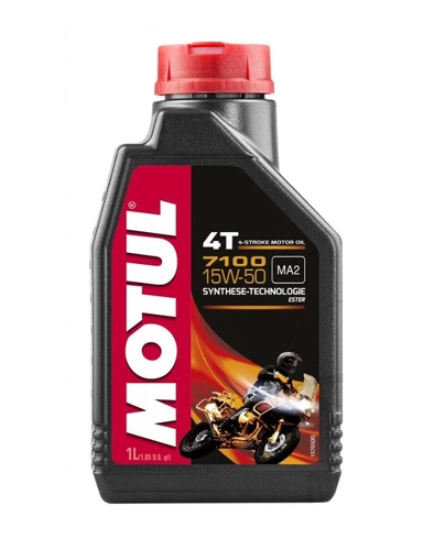 1l Motoröl Motul 7100 15W-50 Motoröl 4T 109386 4T Bike 110105