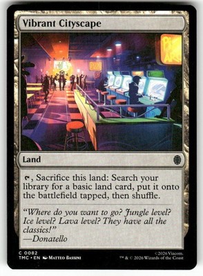 Vibrant Cityscape 82 NM MTG TMC Magic