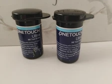 OneTouch Ultra Test Strips, 50 Count (2 Pack) Exp 09/26