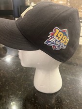 NY YANKEES Vintage New Era 59FIFTY 100% wool 1999 World Series Cap size 7 3/8