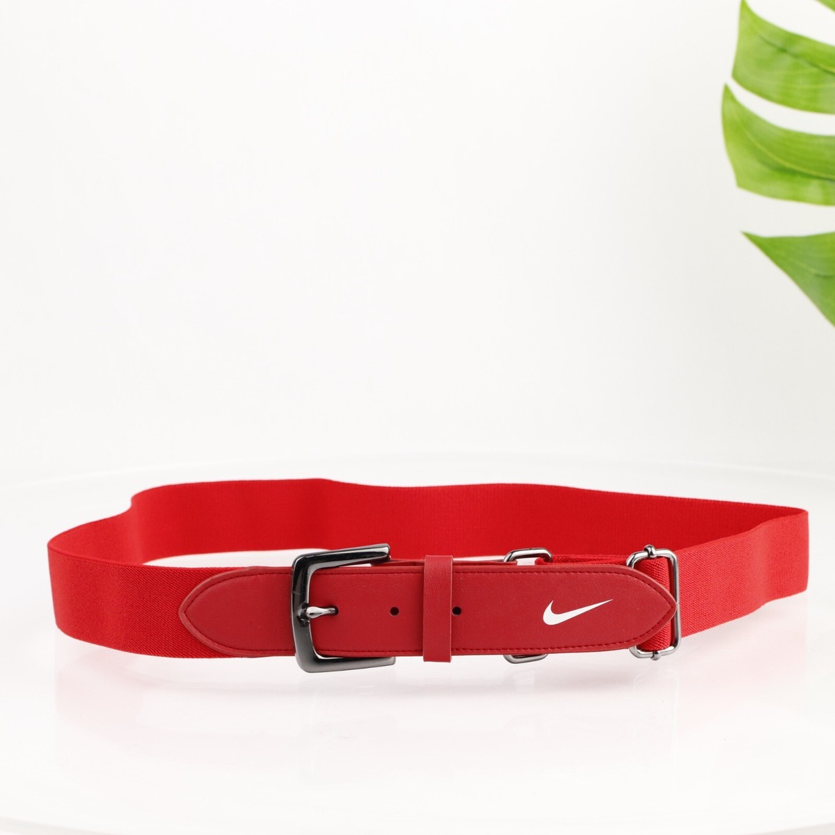 NIKE - 送料無料 新品 NIKE golf belt ゴルフ ベルト XL RED ブ*ー様 レア物 NIKE GOLF ナイロンベルト ガチャベルト 115cm