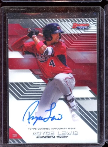 2017 BOWMANS BEST ROYCE LEWIS AUTO MINNESOTA TWINS ROOKIE AUTOGRAPH