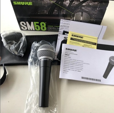Shure SM58LC Dynamic Vocal Mic XLR Professional Microphone Without On Off Switch