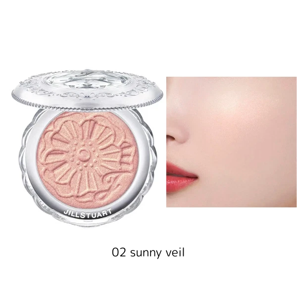 Rubor JILL STUART Melty Shimmer 4,2 g - Color luminoso de mejillas | Hecho en Japón Foto 3 de 4