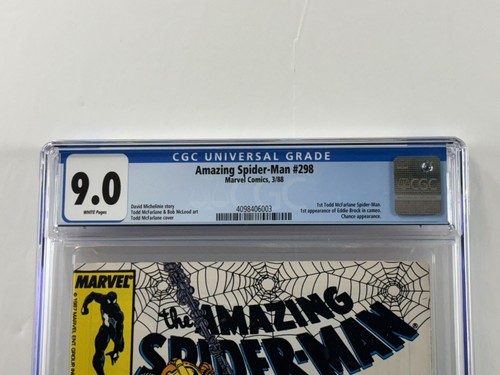 Amazing Spider-Man #298 CGC 9.0, #299 CGC 9.0, & #300 CGC 8.5 - Picture 6 of 10
