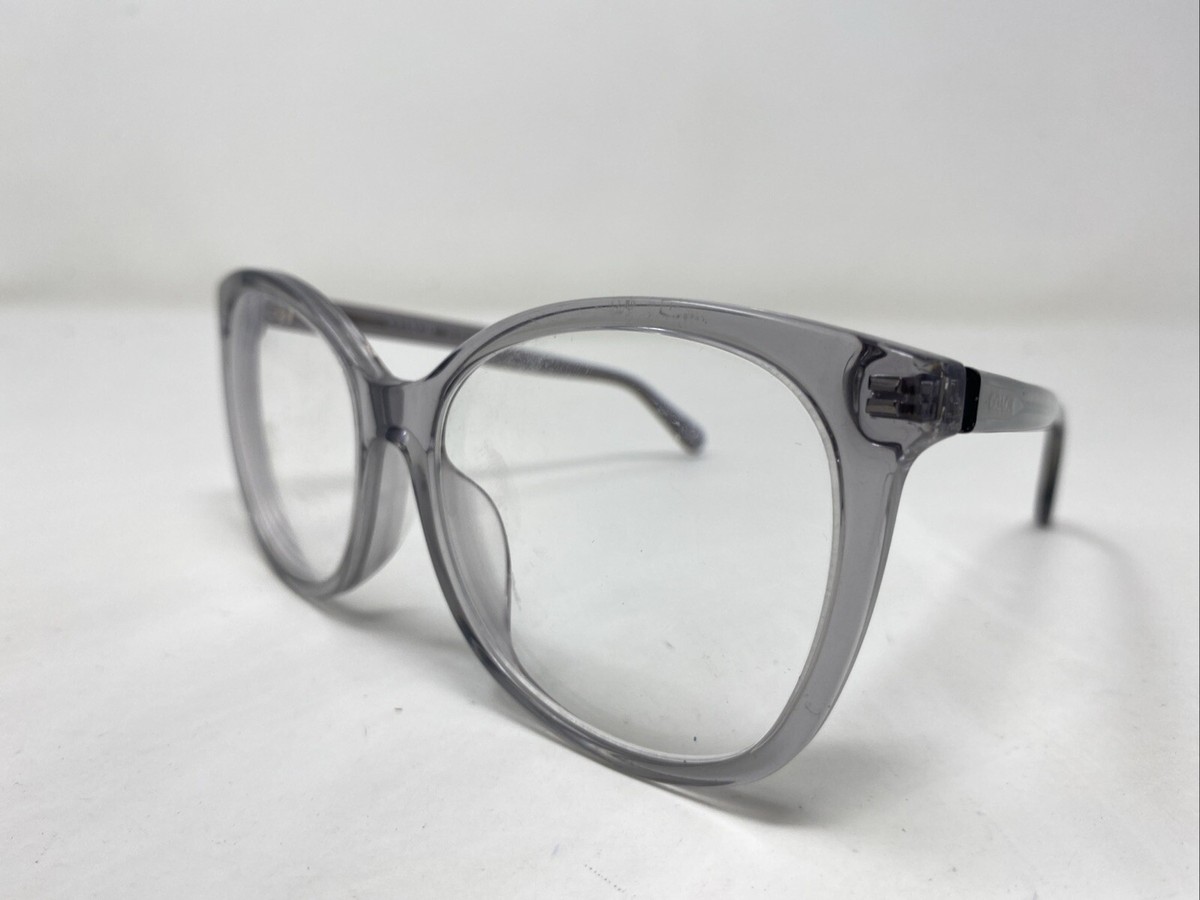 Coach HC8271U L1101 Transparent Grey Cat Eye Sunglasses 51766V 140 2N coach sunglasses women HC8271U (L1101) 51766V Transparent  main image 3