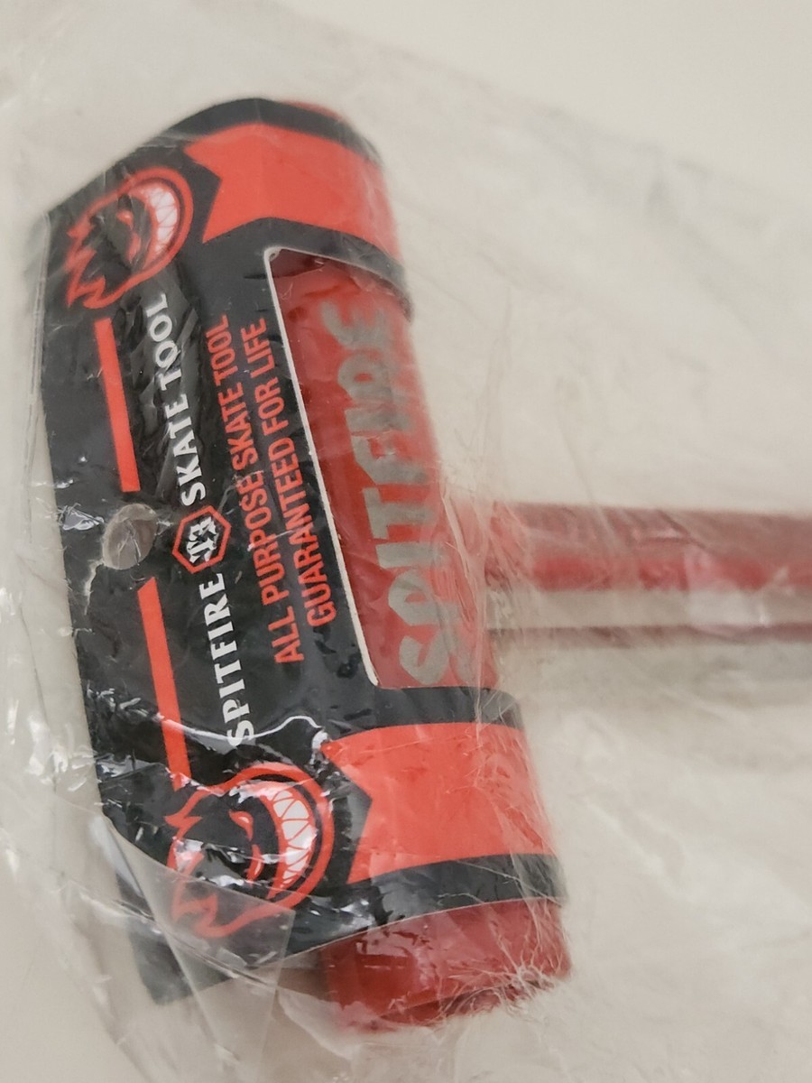 SS18 Supreme x Spitfire skate tool New Red Accessory