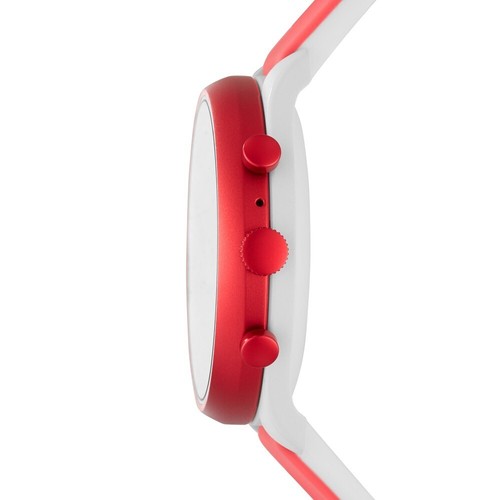 Fossil Women's Digital Wristwatch smart Display and Silicone Strap, FTW6027 - Picture 4 of 7
