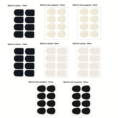 Silicone Saxophone Mouthpiece Pads Pack of 8 Protect Teeth & Prevent Bite Marks eBay