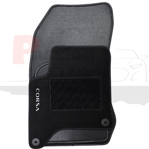 TAPPETI OPEL CORSA IBRIDA DAL 2024 IN MOQUETTE TAPPETINI CON RICAMO E 2 FIX - Foto 2 di 7