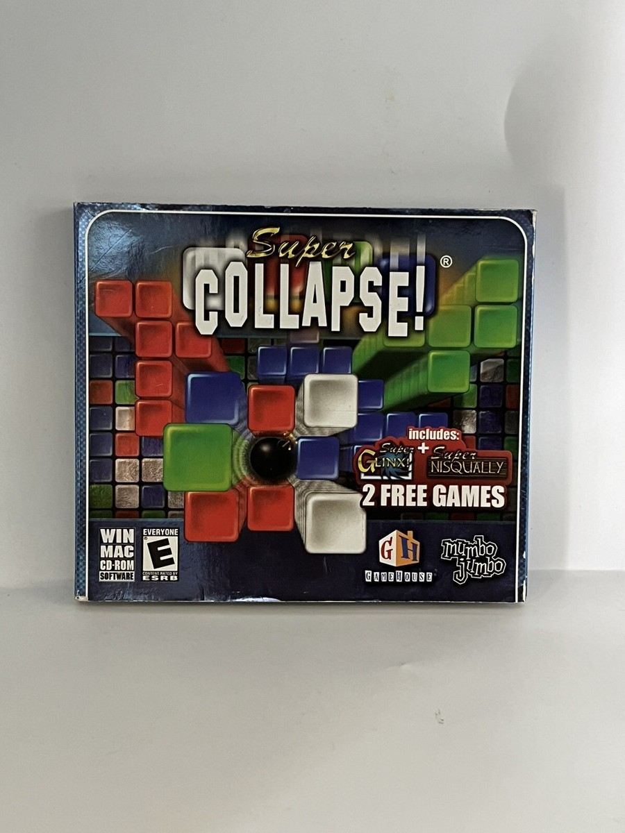 Super Collapse PC Mac CD Puzzle Classic Match Arcade Game