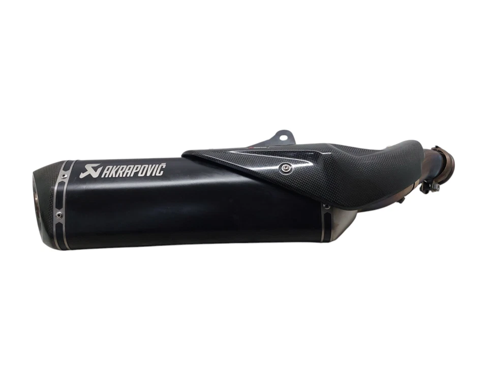 TERMINALE DI SCARICO AKRAPOVIC CON GRAFFI PER KTM 890 DUKE R 220/2022 - Imagen 4 de 4