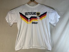 VTG Germany Soccer Futbol Souvenir TShirt Deutschland XL West German football