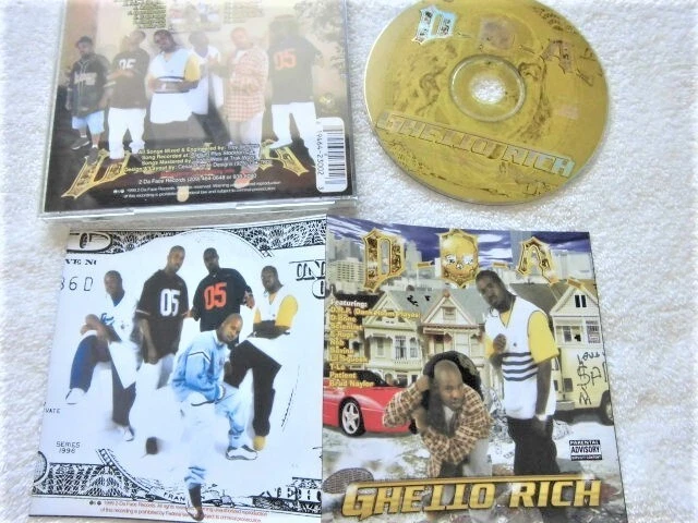 D.O.A. Ghetto Rich US CD 2DFR-2300-4 1999 Gangsta Chillin' Rub Savina Gaine