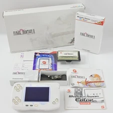 WonderSwan Color FINAL FANTASY II 2 GOOD Console Limited Boxed Bandai 0897 ws