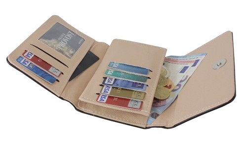 Portefeuille FEMME Porte-Cartes Porte-monnaie - Foto 3 di 10