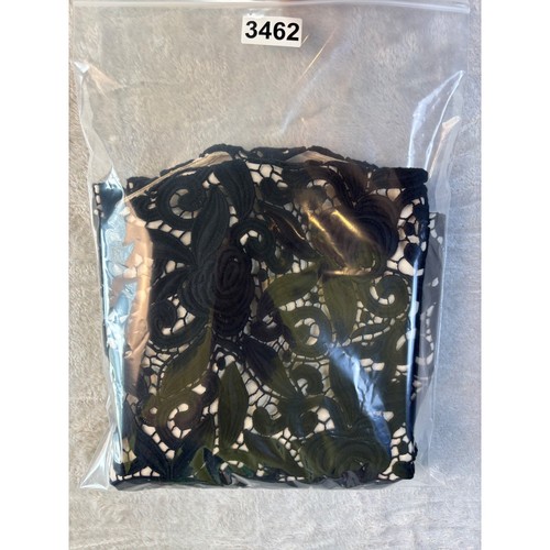 Banana Republic Black Floral Lace Overlay Cami Camisole Woman's Top Sz 6 - Picture 10 of 10
