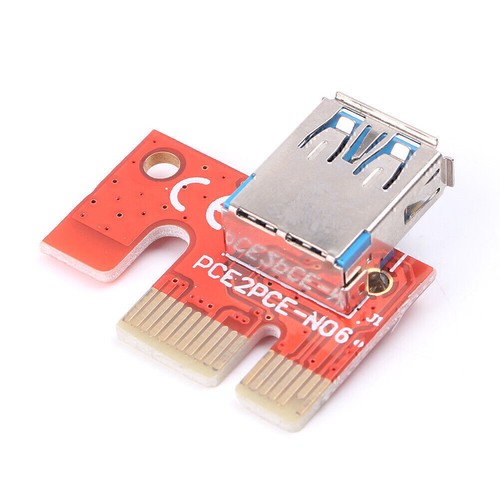 PCI-E Express USB3.0 1x bis 16x Extender Riser Card Adapter SATA Stromkabel g5 - Afbeelding 6 van 8