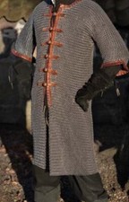 Aluminum Chainmail Coif Chain Mail Medieval Reenacment Armor Costume