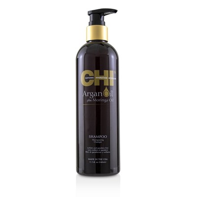 Chi Argan Oil Plus Moringa Oil Shampoo - Sulfate And Paraben Free